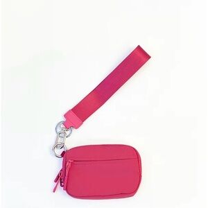 Iris & Rainbow Raspberry Pink Wallet and Wristlet